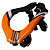 Leatt Защита шеи подростковая 3.5 Neck Brace Junior Orange в Челябинске