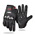 Ones Again Перчатки текст MG07-CF black-red в Челябинске