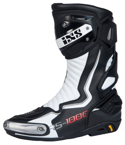 IXS Мотоботы RS-1000 черный/белый в Челябинске