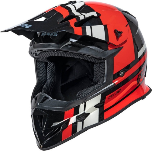 IXS Мотошлем iXS361 2.3 Черно-красный в Челябинске