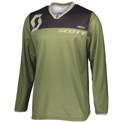 Scott Джерси 350 Dirt green tan в Челябинске