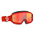 Scott очки кроссовые Primal red/white orange chrome works в Челябинске