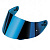 AGV Визор K5 S/K3 SV XS-MS Iridium Blue в Челябинске