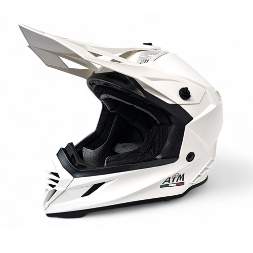 AiM Шлем RH855 White Glossy в Челябинске