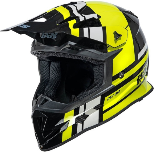 IXS Мотошлем iXS361 2.3 Черно-желтый в Челябинске