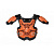 Acerbis Панцирь детский Gravity Kid Level 2 Orange в Челябинске