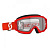 Scott Очки кроссовые Primal clear red/white clear works в Челябинске