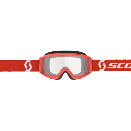 Scott очки кроссовые Primal Red прозрачная линза в Челябинске