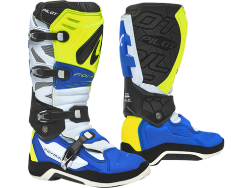 Forma Ботинки Pilot YellowFluo/White/Blue в Челябинске