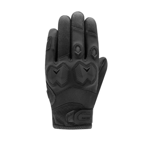 Racer Перчатки Blocks Black/Black в Челябинске