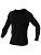 Brubeck Футболка мужская дл.рукав Comfort Wool Черный в Челябинске
