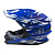 AiM Шлем кроссовый JK803S Blue/White в Челябинске