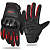 Ones Again Перчатки текст MG-14 black-red в Челябинске
