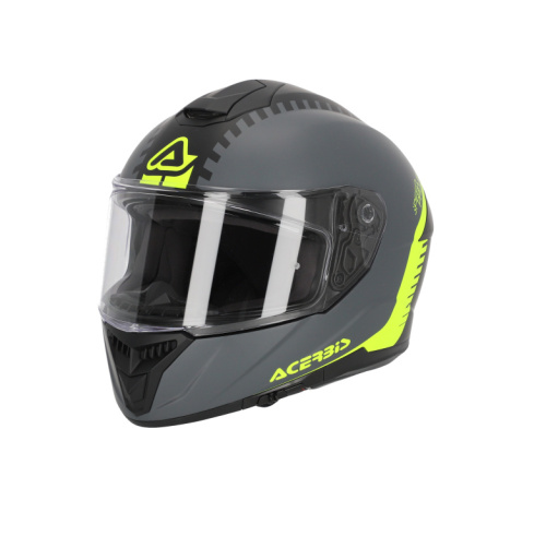 Acerbis Шлем Krapon 22-06 Grey/Yellow в Челябинске