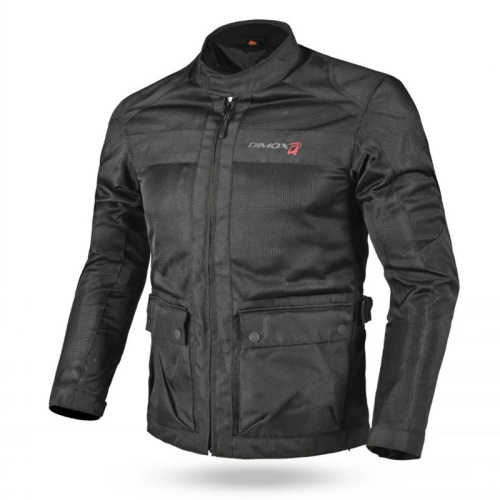 Dimox Мотокуртка текстиль Thunder Mens черный в Челябинске