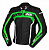 IXS Куртка Sports LD Jacket RS-600 1.0 черно-зеленая в Челябинске