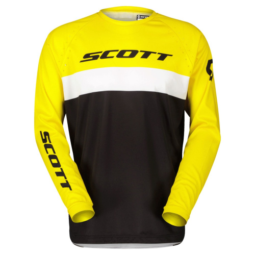 Scott Джерси 350 Swap Evo black/yellow в Челябинске
