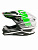 AIM Шлем кроссовый JK803 White/Green в Челябинске