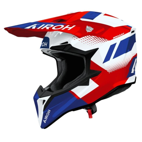 Airoh Шлем Wraaap Vision Red-Blue Gloss в Челябинске
