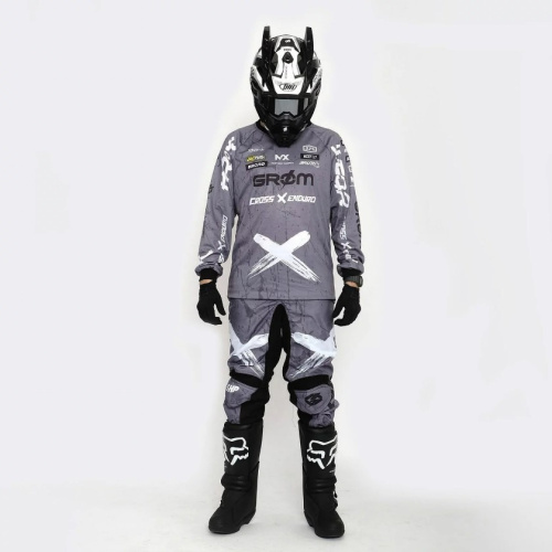 Grom Штаны кроссовые X Gray в Челябинске