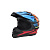 Desment Шлем кроссовый Raptor Black-Blue-Orange graphic в Челябинске