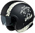 IXS Шлем Jet Helmet iXS 880 2.0 Черно-белый матовый в Челябинске