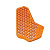 Scott Защитные вставки D3O Chest Protector CP1 Right ORANGE в Челябинске