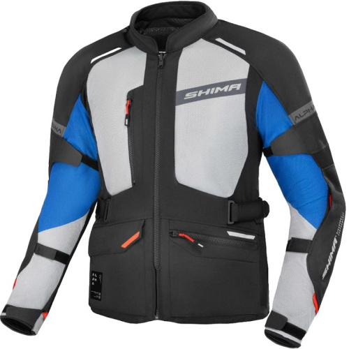 Shima Мотокуртка туристическая Alpha Men Blue в Челябинске