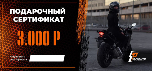 Подарочный сертификат Pro-Ekip.ru на 3.000р в Челябинске
