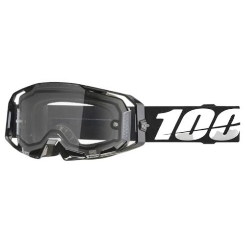 100% Очки Armatic Enduro Moto Black / Clear в Челябинске