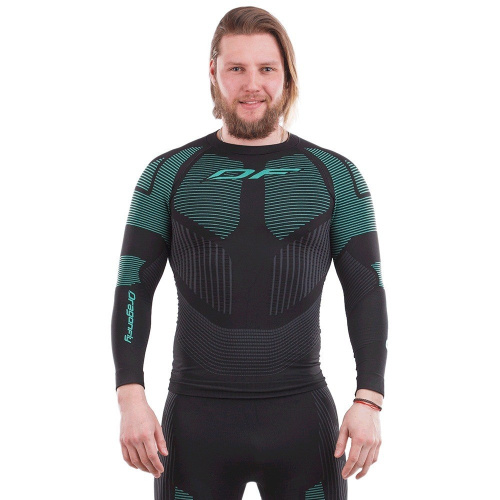 Dragonfly Термофутболка 3DThermo Green с длинным рукавом в Челябинске