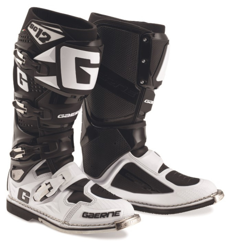 Gaerne Мотоботы SG-12 Black/White в Челябинске