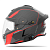 509 Шлем Delta V Carbon Commander с подогревом Racing Red в Челябинске