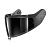 Shark Визор Skwal i3/Ridill 2/D-Skwal 3 VZ400 Dark Smoke в Челябинске