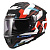 LS2 Мотошлем FF808 Stream II Mika White Blue Red в Челябинске