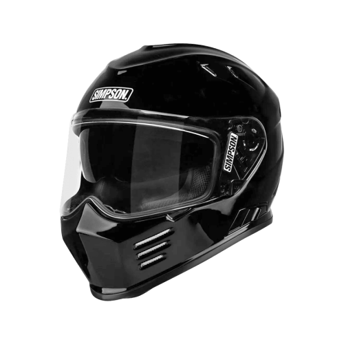 Simpson Шлем интеграл Venom Gloss Black в Челябинске