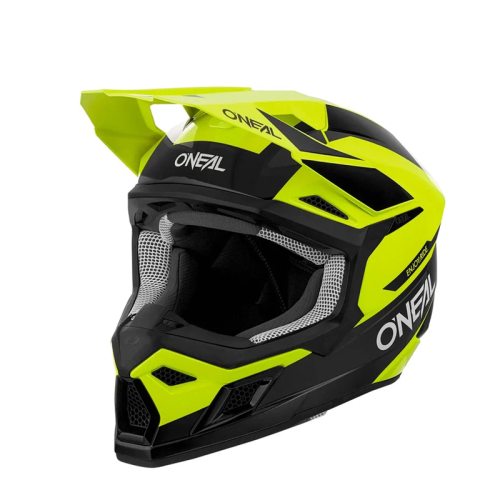 Oneal Шлем кроссовый 3Series Race желтый/черный в Челябинске