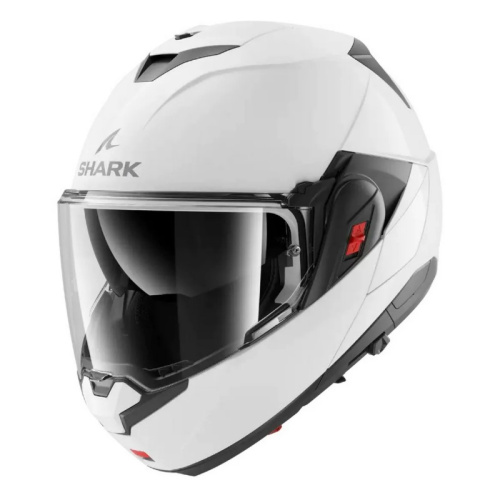 Shark Мотошлем Oxo Blank White Glossy в Челябинске