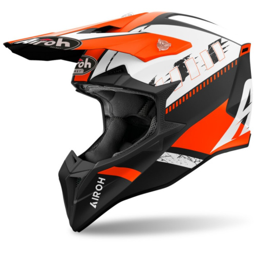 Airoh Мотошлем Wraaap Feel Orange Matt в Челябинске
