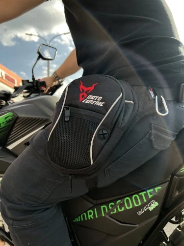 Motolike сумка на пояс красная в Челябинске