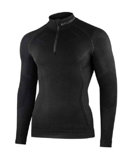 Brubeck Футболка мужская Extreme Merino Черный в Челябинске