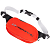 Dragonfly Гермосумка поясная DF Wallet 2л Red-Black в Челябинске