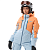 Dragonfly Куртка горнолыжная утепленная Gravity Woman 2025 Mock Orange-Light Blue в Челябинске