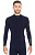 Brubeck Футболка мужская дл.рукав Wool Merino 78% Темно-Синий в Челябинске