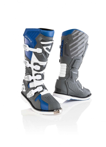 Acerbis Мотоботы кроссовые X-Race Blue/Grey в Челябинске